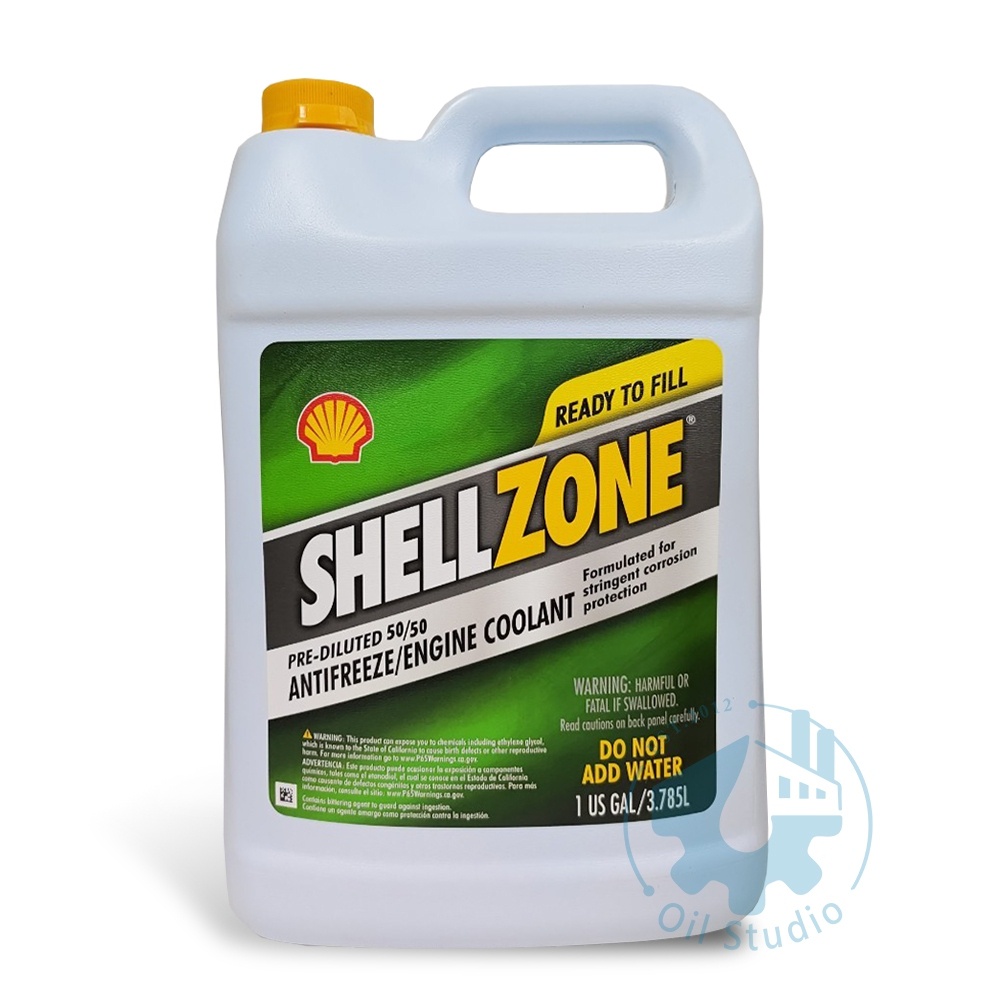 【美機油】Shell 殼牌 ZONE 水箱精 COOLANT 3.785L 50% 美國原裝