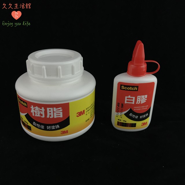 3m白膠木工膠木工膠瓶白膠樹脂木板 久久生活館 蝦皮購物