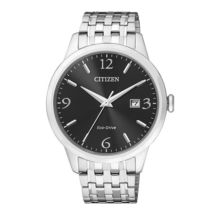 CITIZEN 星辰錶 BM7300-50E 現代簡約薄型光動能腕錶 /黑面 40mm