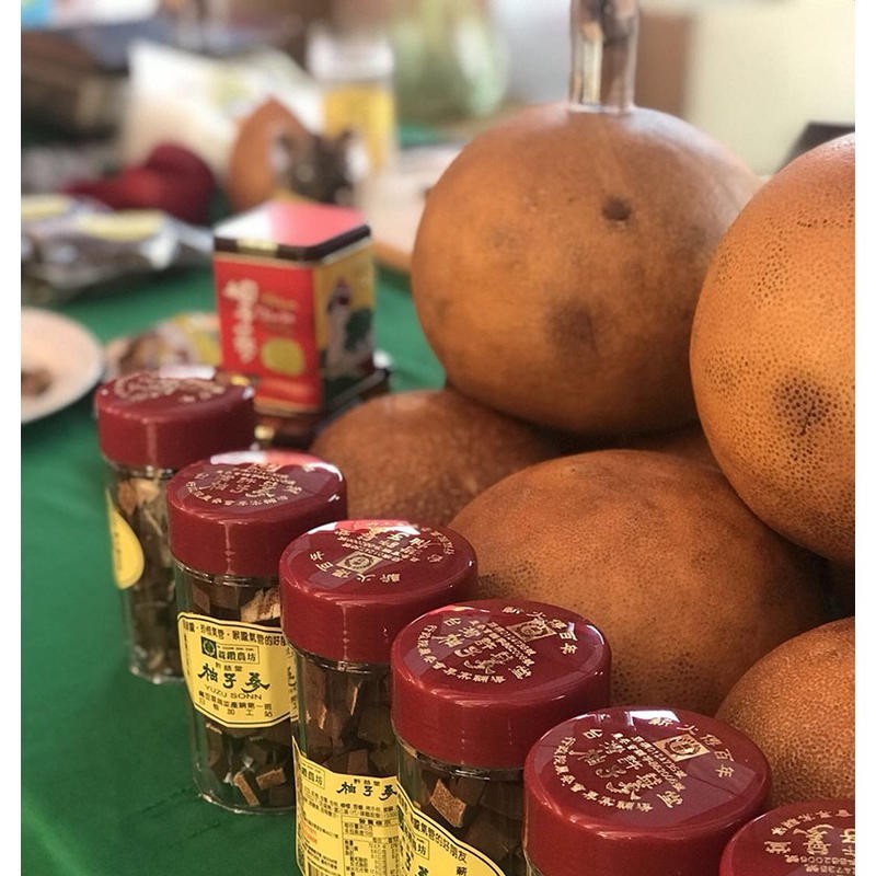 台南麻豆 許益堂 柚子蔘  八仙果  整顆  可用於存放陳年用  台南麻豆直運