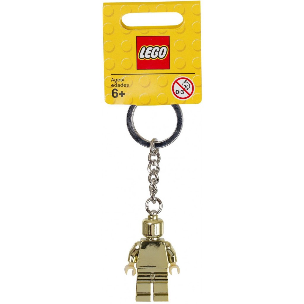 ［想樂］『鑰匙圈』全新 樂高 Lego 850807 小金人 鑰匙圈