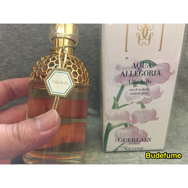 試香 Guerlain Lilia Bella 嬌蘭花草水語鈴蘭女性淡香水試香紙 蝦皮購物