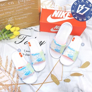帝安諾-實體店面 NIKE W VICTORI ONE SLIDE PRINT 皮革 拖鞋 CN9676-101