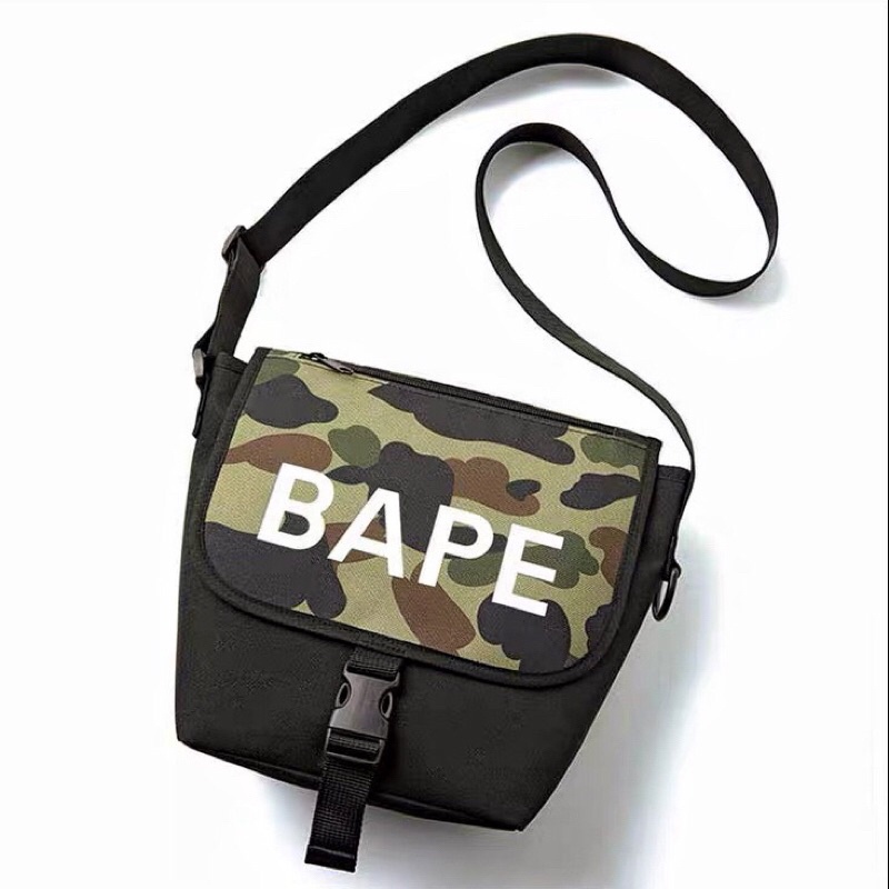 a bathing ape bape 側背包 官方 正版 背包 腰包 日本進口 高品質 嘻哈 歐美 潮流 男包