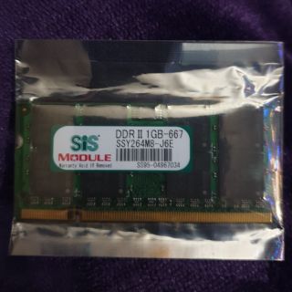 SIS DDR2 667 1G 記憶體 筆記型專用