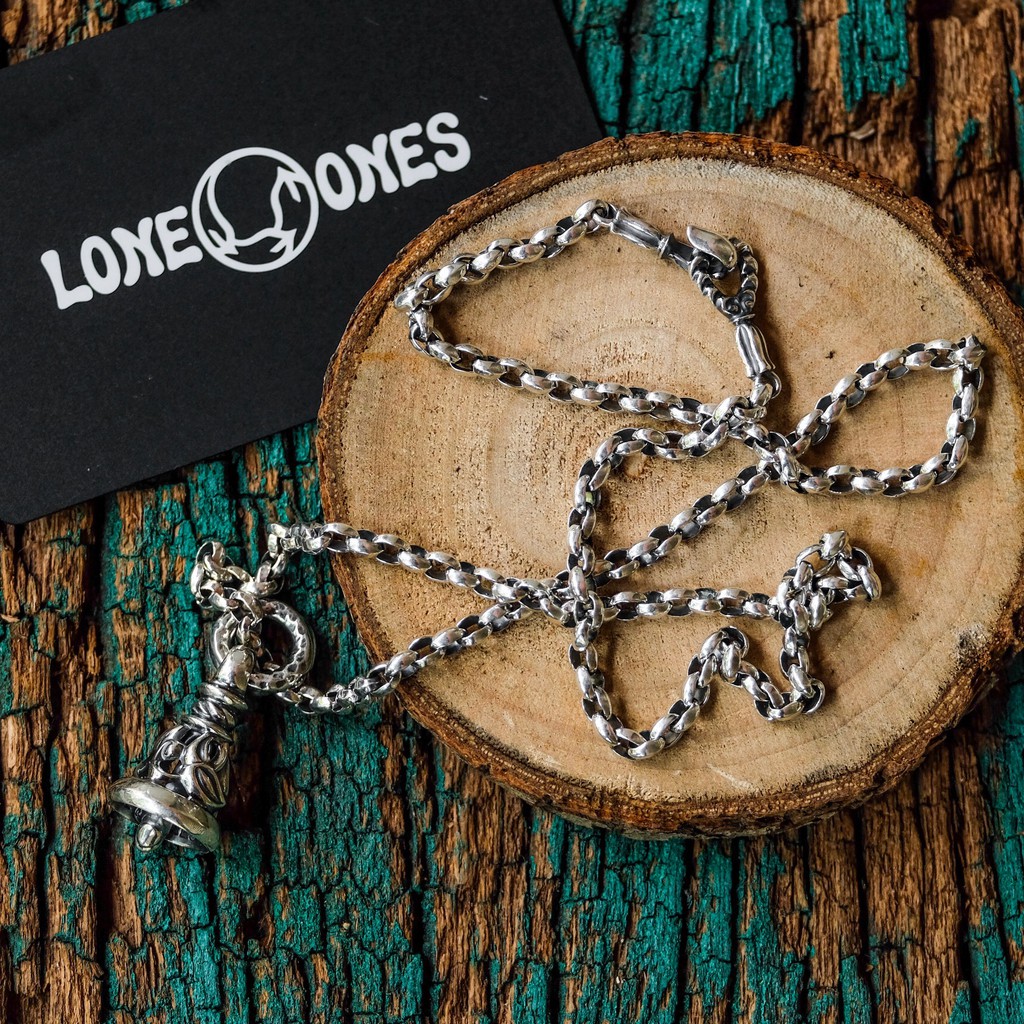 殿堂級銀器 Lone Ones 925純銀 MF Hook Mini Silk Chain