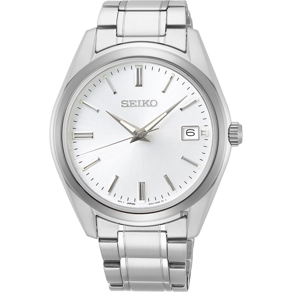 ∣聊聊可議∣SEIKO 精工 CS 時尚石英手錶-銀/39mm 6N52-00A0S(SUR307P1)