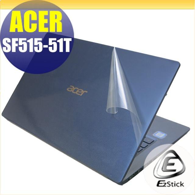 【Ezstick】ACER SF515 SF515-51T 透氣機身保護貼(含上蓋貼、鍵盤週圍貼、底部貼)DIY 包膜