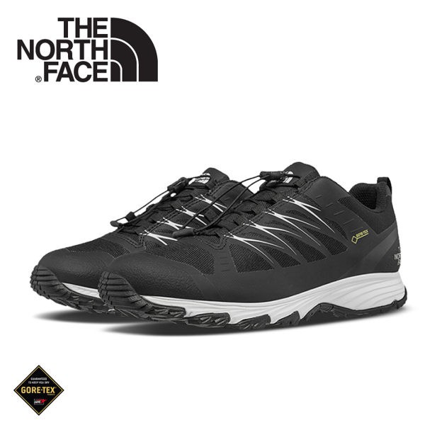 The North Face 美國 女 GORE-TEX 徒步鞋《黑/白》/3FYZ/健行鞋/防水/越野/健行/悠遊山水