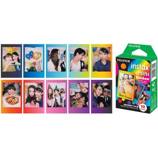 富士 instax 拍立得相機 拍立得底片 彩虹 空白底片 白邊 卡通 mini11 mini12 link2 evo