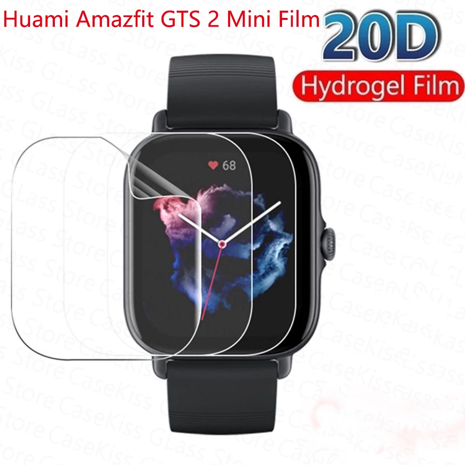 適用於 Huami Amazfit GTS 2 / 全屏保護膜的 1Pc 軟 TPU 透明保護膜保護膜適用於 Huami