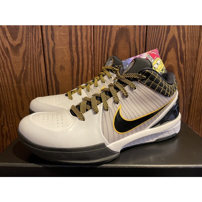 {OGC}NIKE KOBE 4 PROTRO DEL SOL 黑黃 白金黑 四代 AV6339-101