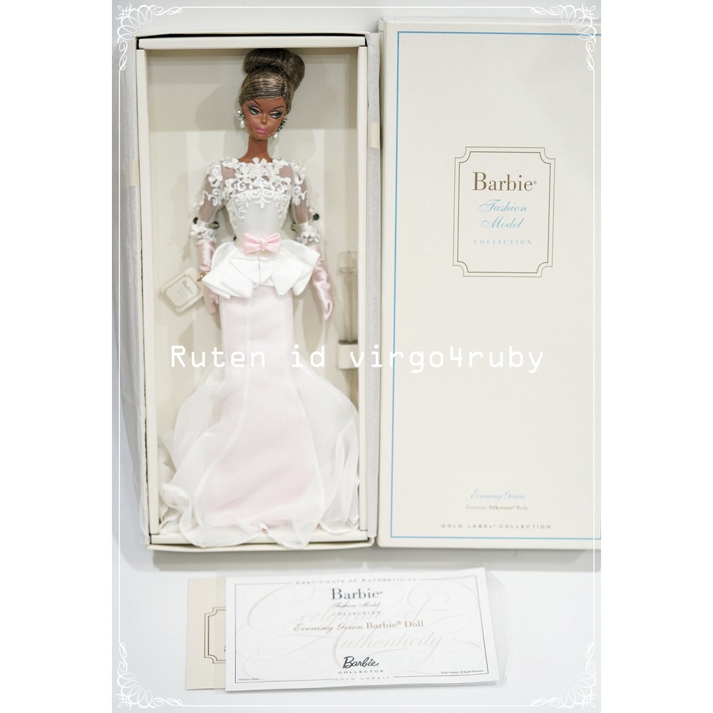 收藏型芭比 / 名模系列 Evening Gown BFMC silkstone barbie