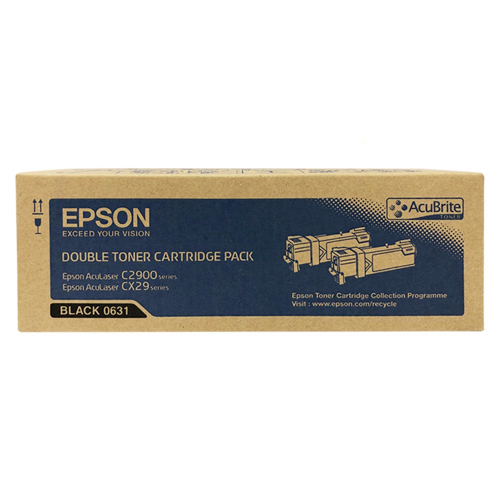 EPSON 原廠碳粉匣(黑) S050631 (雙包裝) 現貨 廠商直送 宅配免運