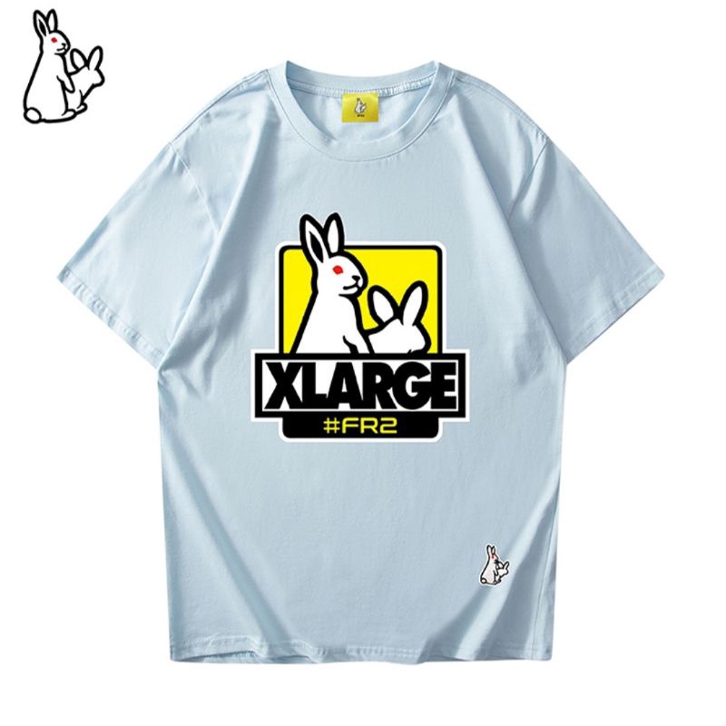2021 日系#FR2 Fxxking Rabbits 兔子Xlarge男女潮牌短袖t恤| 蝦皮購物