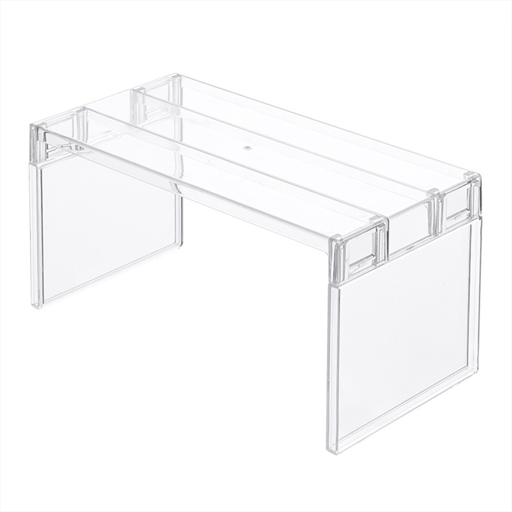 『熊愛貝百貨』PS材質透明冰箱廚房分層可疊加放置物架