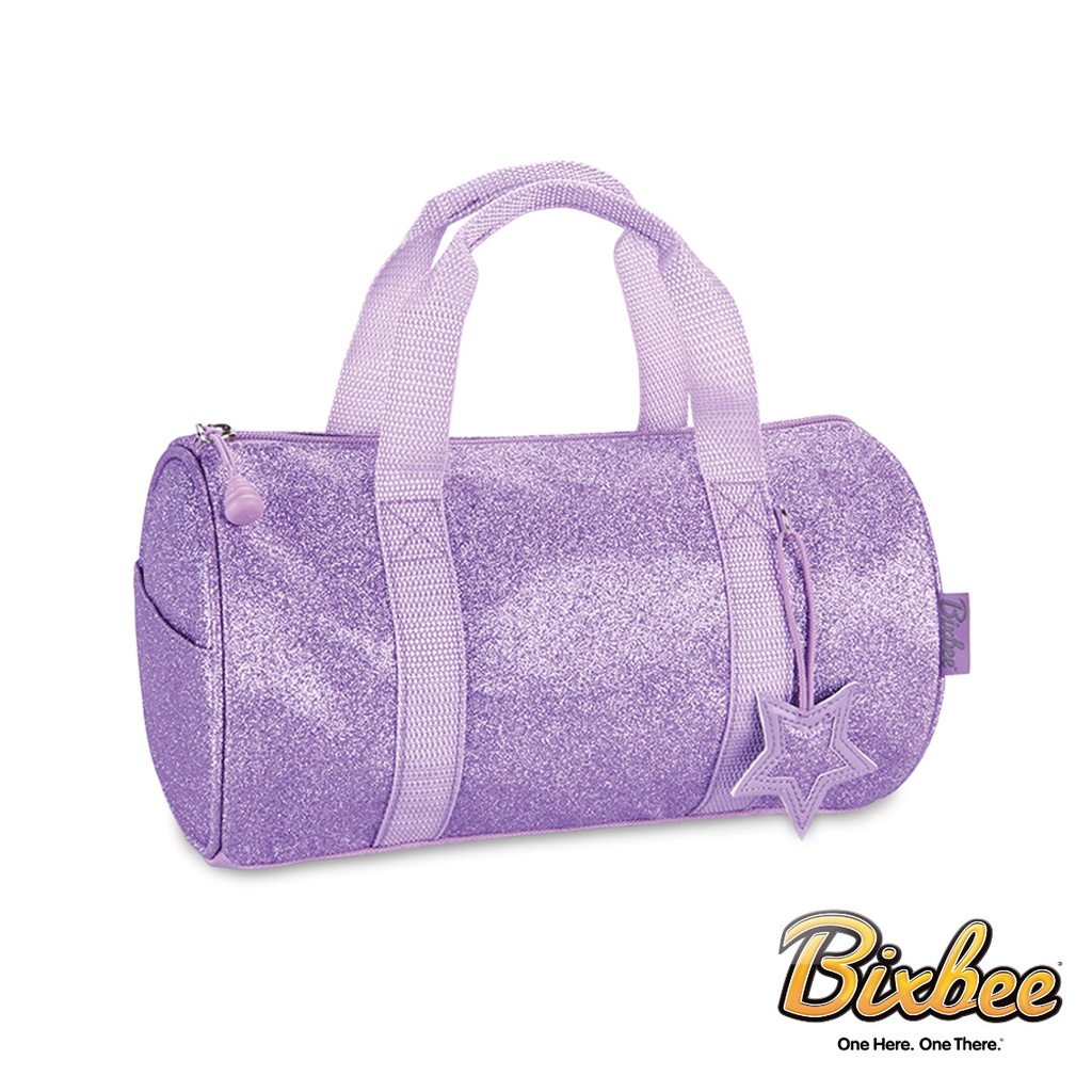 Bixbee閃采系列-夢幻紫圓筒小提袋