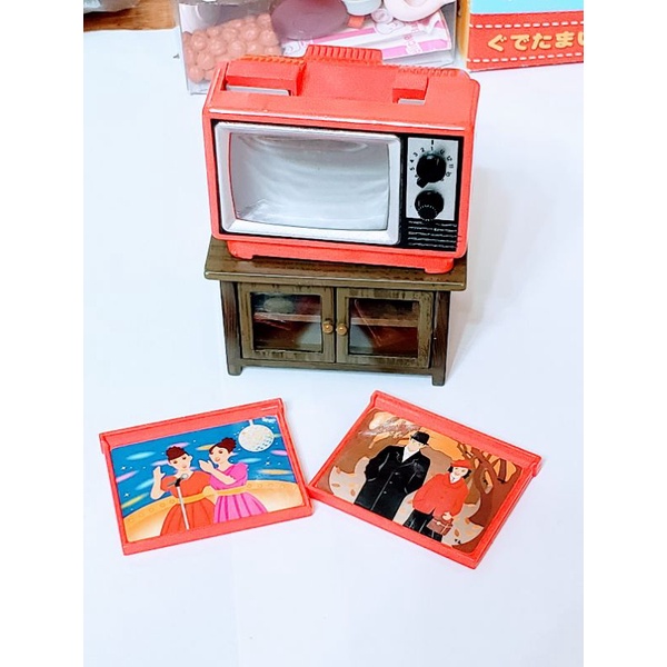 Re-ment 散件展 - 絕版盒玩 懷舊家電 電視機