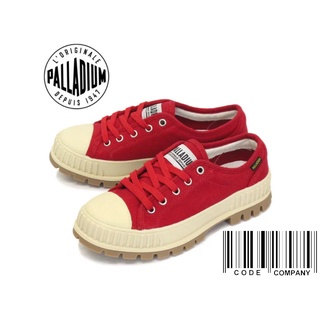 =CodE= PALLADIUM PALLASHOCK LOW OG 帆布軍靴(紅) 76680-607 巧克力鞋 女