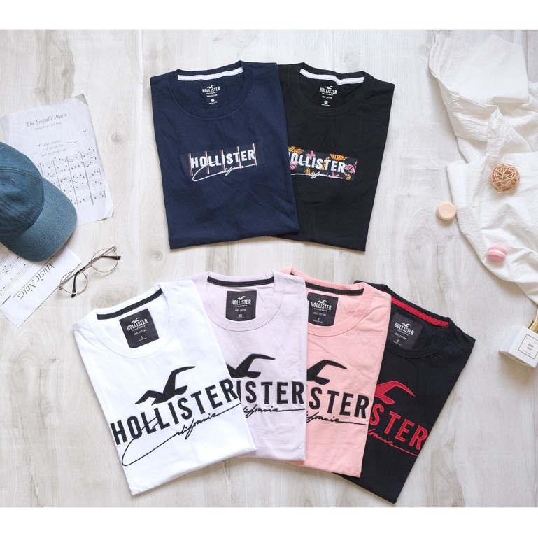 ABOUT。Hollister 男版 海鷗 經典文字草寫款 短Tee 短袖上衣 代購 現貨