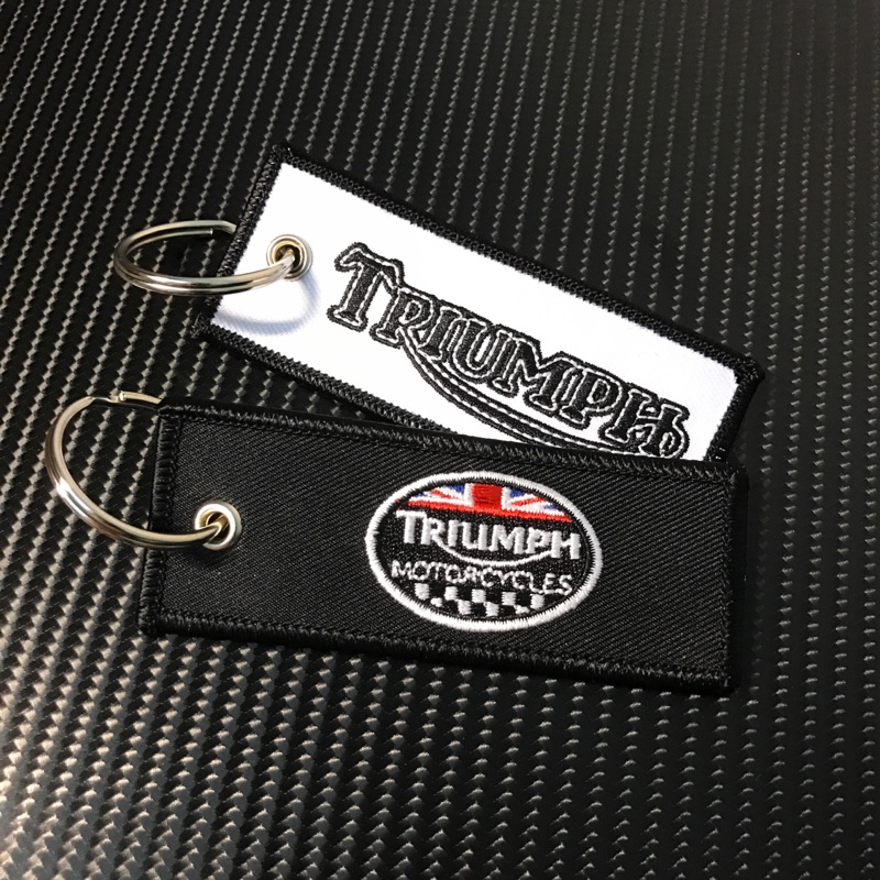 SML-Race鑰匙圈 Triumph 刺繡鑰匙圈 凱旋