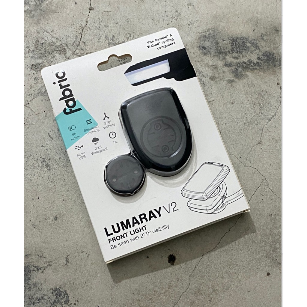 fabric lumaray v2 front light