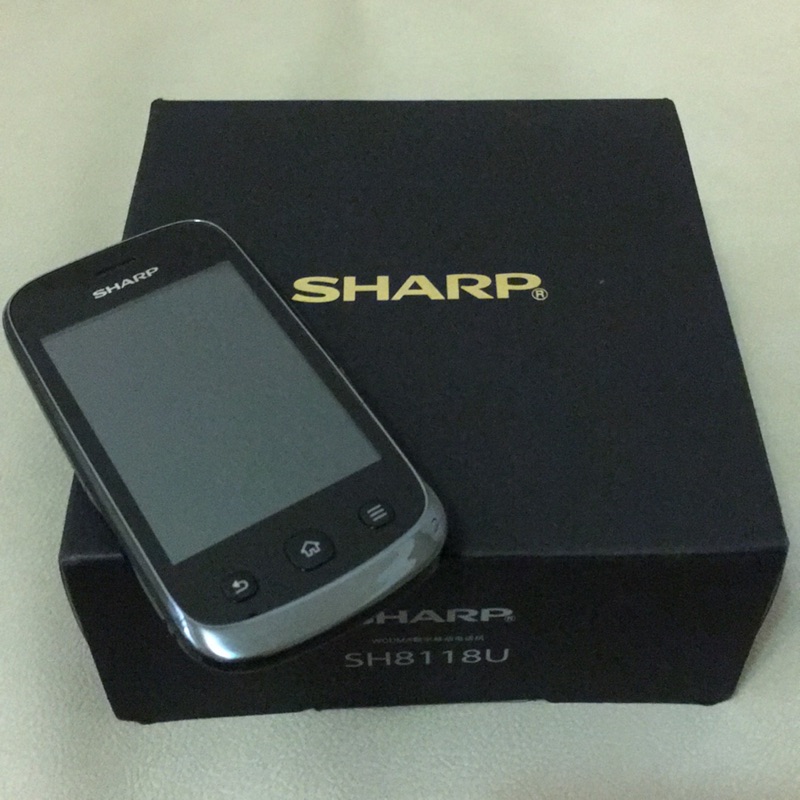 [二手] Sharp 夏普 觸控日系手機 黑澤 SH8118U