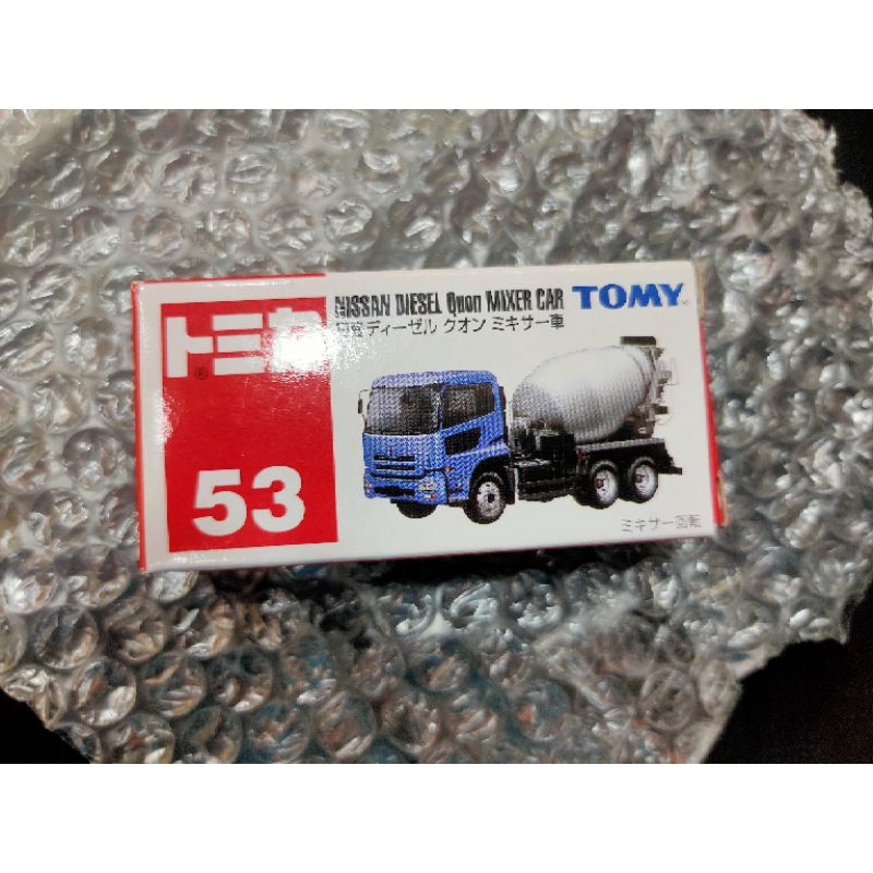 tomica 53 舊藍標 水泥車 絕版