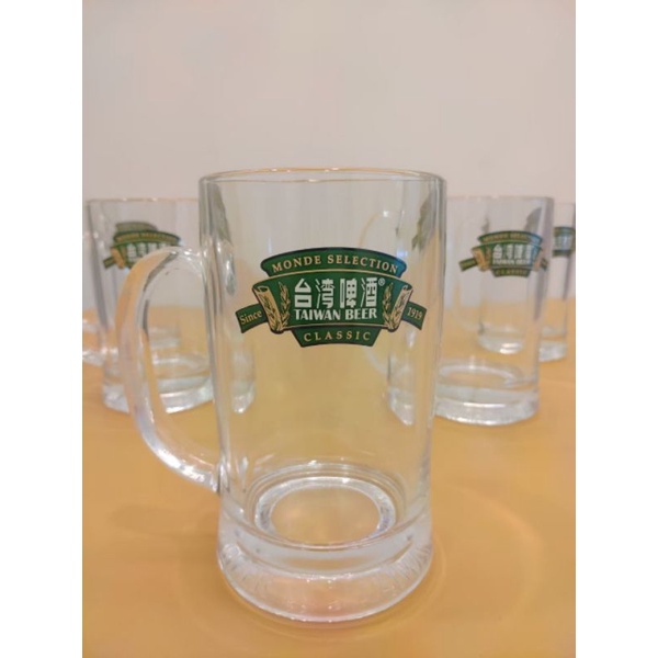 【全新】台啤啤酒杯Taiwan Beer/台灣啤酒生啤酒杯6入