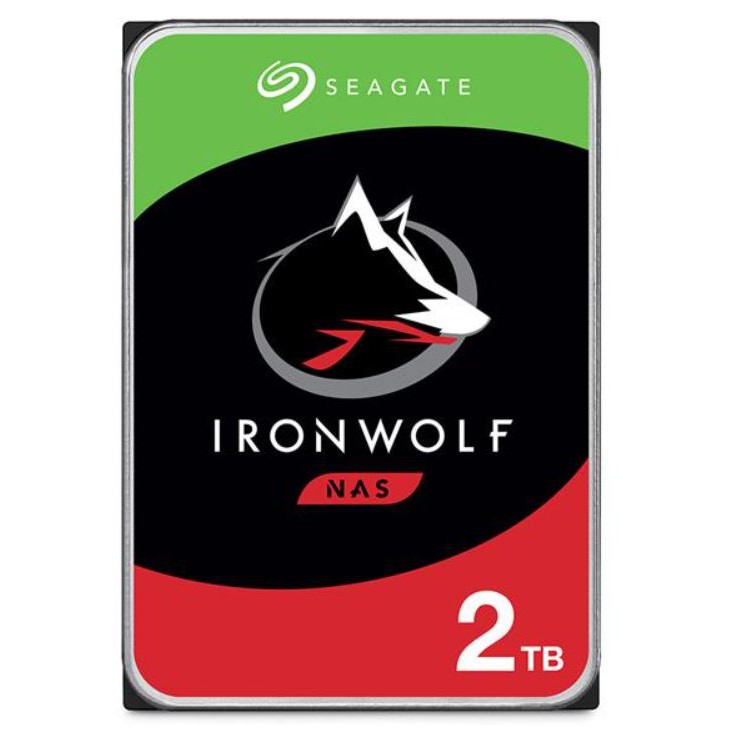 【含稅公司貨】Seagate那嘶狼 IronWolf 2TB 3.5吋 NAS 專用硬碟 (ST2000VN004)