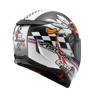 ASTONE GTB800 安全帽 AO18 平黑白 輕量化 全罩 內墨片 GTB800《淘帽屋》