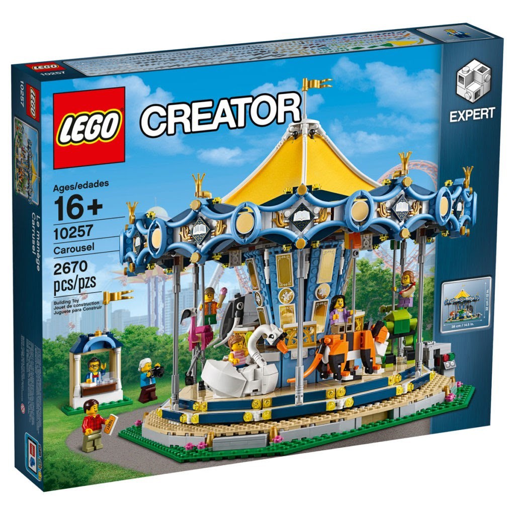 全新 樂高 LEGO  10257 旋轉木馬 CREATOR系列 Carousel 遊樂園 10247 10261