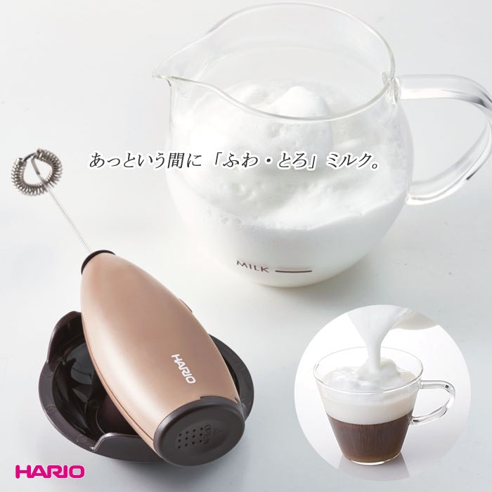 電動奶泡器 Hario CQT-45BR / CQT-45  咖啡蝦舖☕COFFEE SHOP