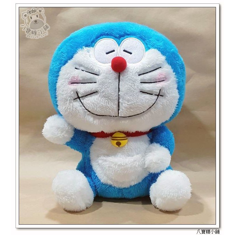 玩偶 哆啦A夢 娃娃 Doraemon 小叮噹 布偶 SEGA 景品 50週年紀念 滿足微笑款 現貨 八寶糖小舖