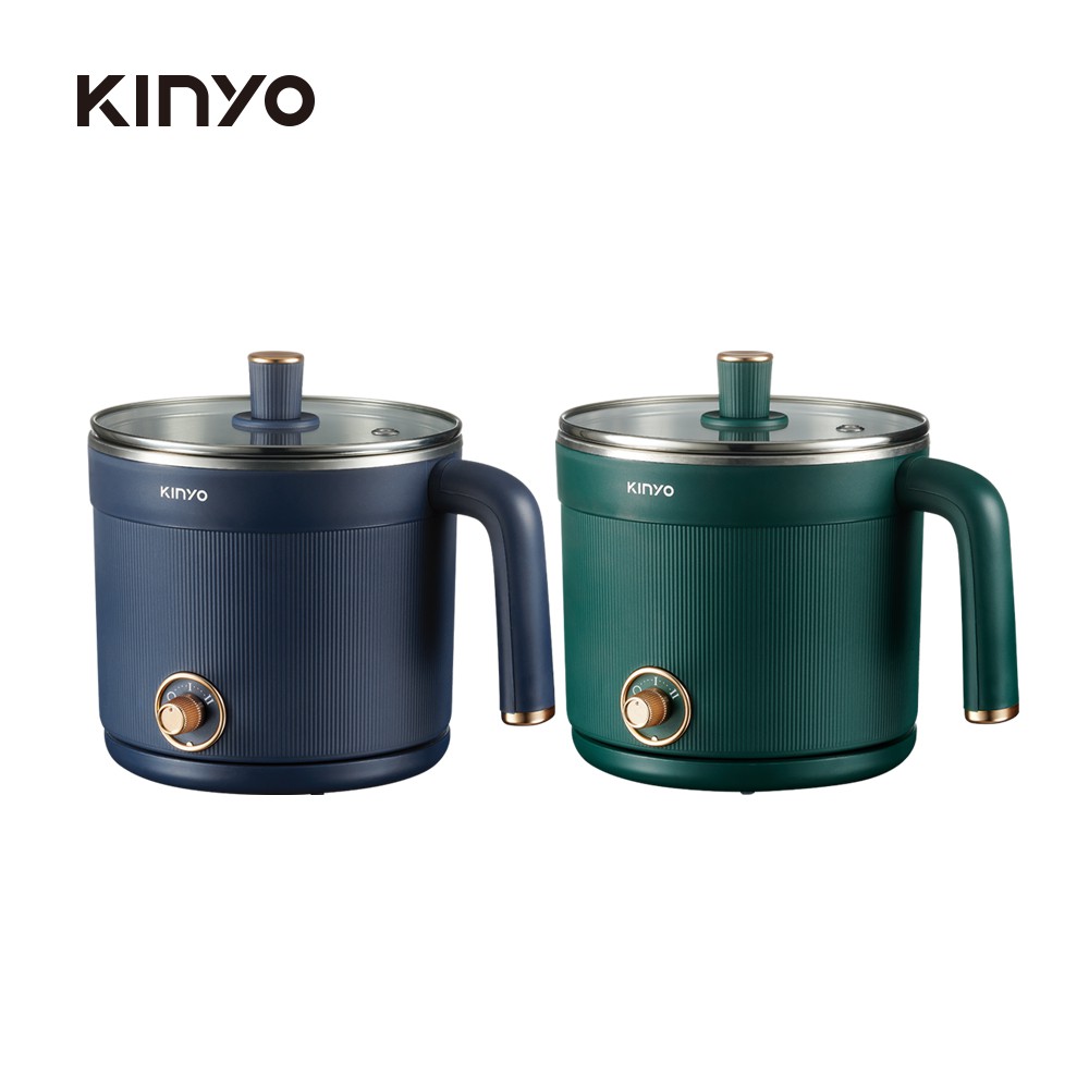 KINYO 復刻食尚美食鍋 (FP-0873)1.5L 二段溫控 304不鏽鋼材質 分離式電源底座 現貨 廠商直送