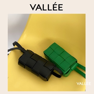 【VALLEE】✨現貨女包✨新款質感斜背包時尚肩背包洋氣高級感側背包小眾設計百搭綠色包包編織包包斜挎小方包女