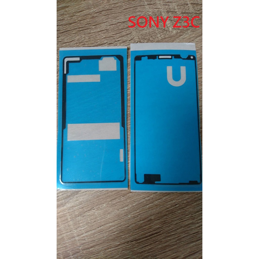 【3片入】SONY Z3 Compact Z3C D5833 螢幕膠條 背膠 電池蓋膠 螢幕框膠 防水膠 框膠 💕