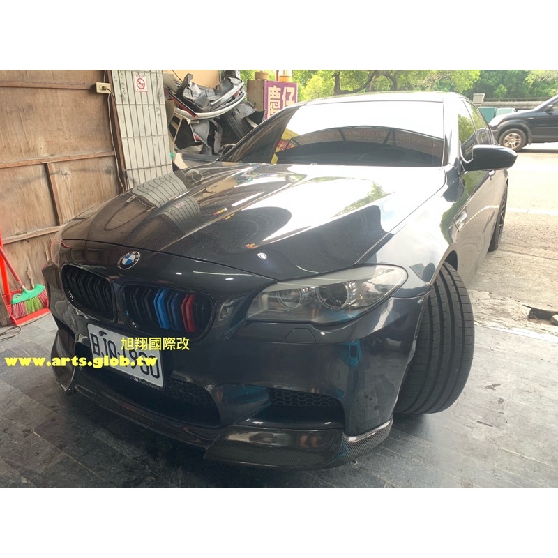 BMW F10 M5 NEW STYLE CARBON JS前下巴定風翼空力套件2011-2014