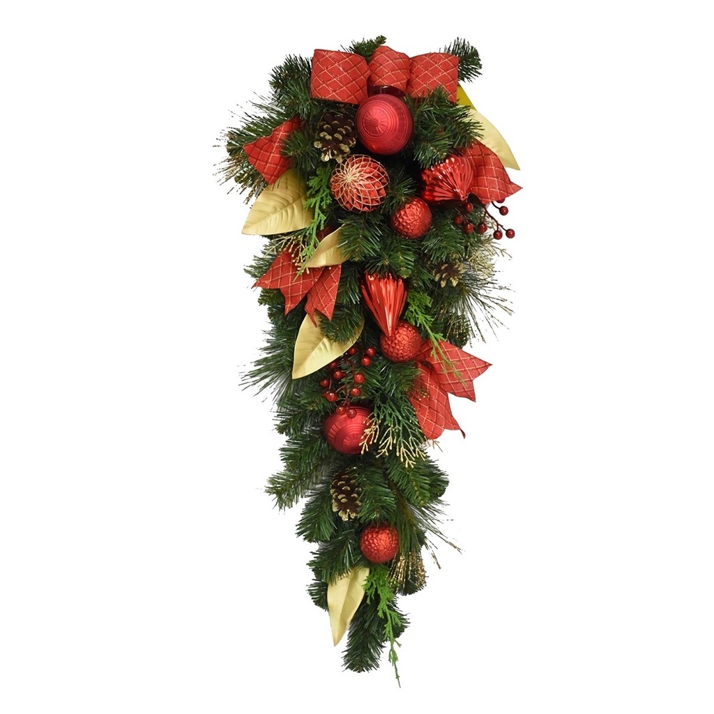 【⭐Costco 好市多 代購⭐】32吋 聖誕松果裝飾花串 聖誕節 裝飾 聖誕 平安夜 禮物 布置 擺設 聖誕