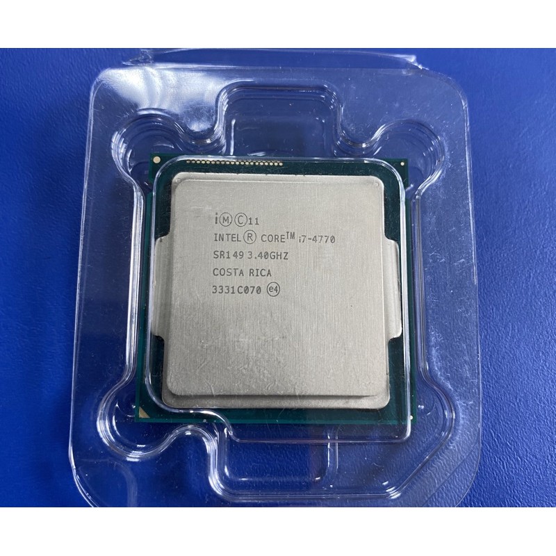 英特爾 Intel i7 4770 cpu 附散熱膏 賣場保固14天