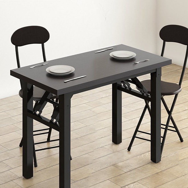 桌子可折疊租房用餐桌家用長方形簡易小戶型方桌長桌吃飯擺攤便捷 折疊桌 小餐桌 電腦桌 書桌 小桌子