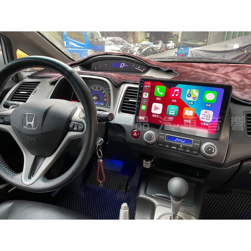 板橋實體店面HONDA CIVIC 8代喜美 8核心10吋安卓機 K12 CarPlay JHY JF 康博斯 奧斯卡