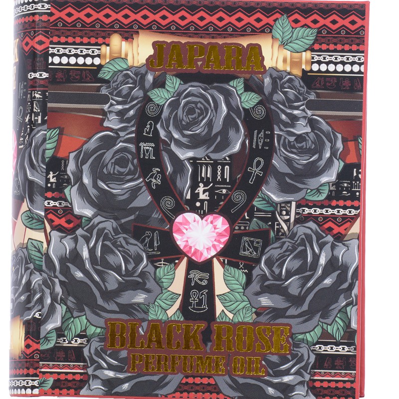 JAPARA 埃及香氛精萃 魅力埃及系列 BLACK ROSE 黑玫瑰 3ml香精禮盒(盒裝附品牌提袋)