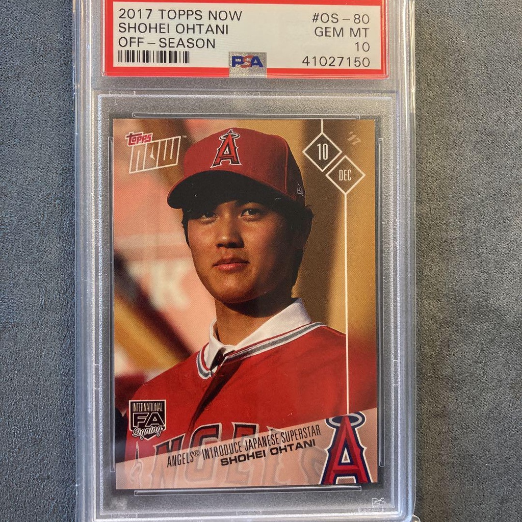 春夏新作モデル 大谷翔平 Psa Topps Topps Hlt No