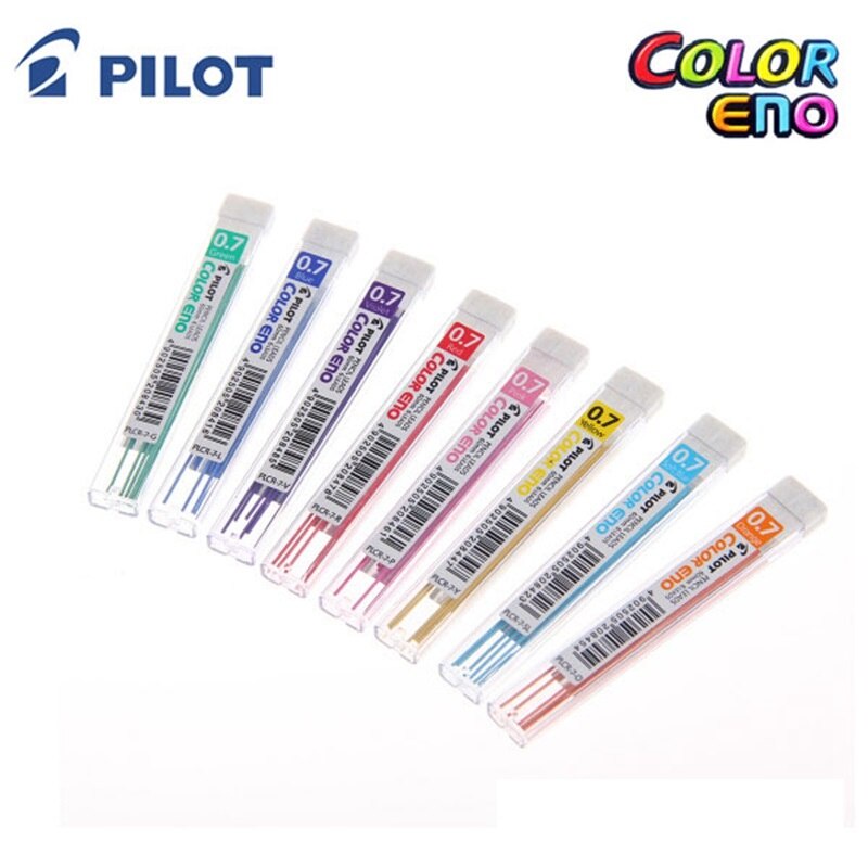 Pilot百樂 COLOR ENO 色色筆筆芯(0.7mm自動鉛筆用)8色選擇 PLCR-7
