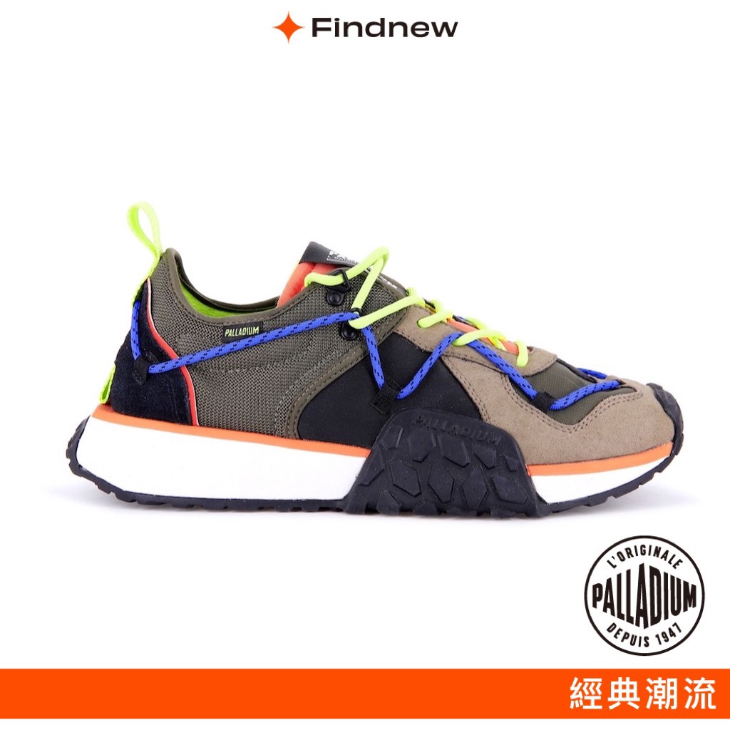 PALLADIUM TROOP RUNNER 復古軍種潮流運動鞋 男女共款 綠色 77997-335【Findnew】