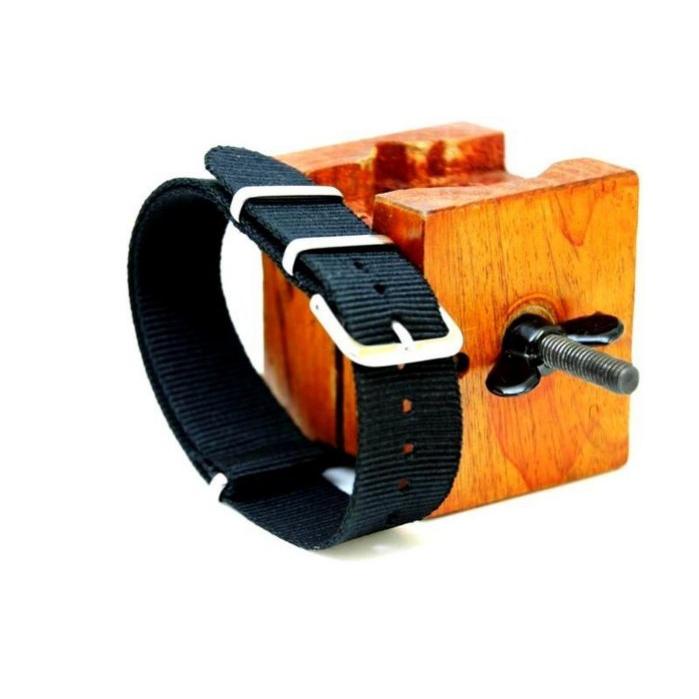 BLACK 24mm Nylon Watch Strap 尼龍;NATO zulu G10四環時尚軍用錶帶