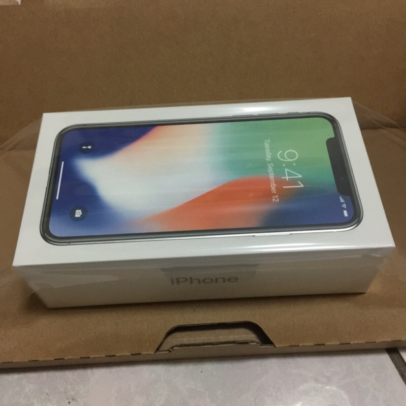 現貨 iPHONE X 銀色 64G 台灣蘋果公司貨 台南 嘉義 新營 南科 珍珠銀 全新未拆