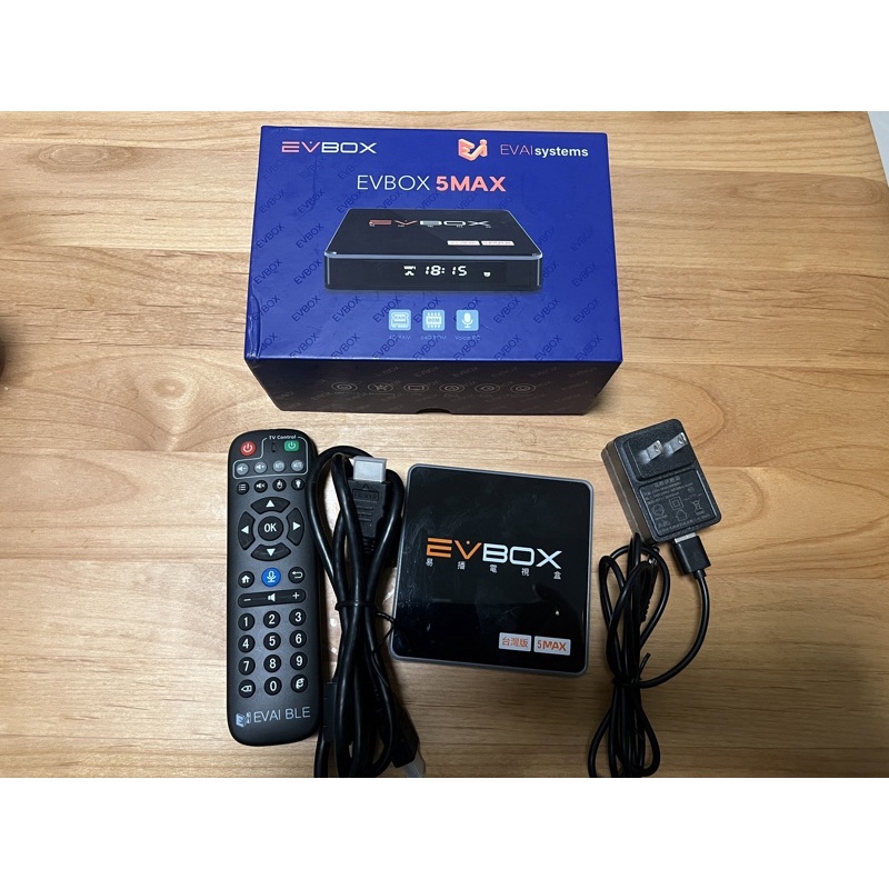 台灣公司貨 EVBOX 5MAX 易播盒子4G+64G 純凈版