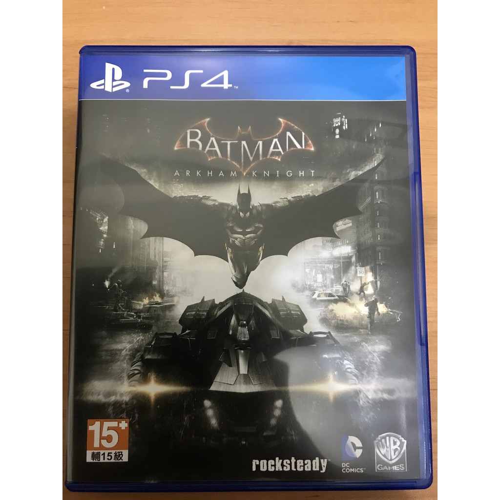 PS4 二手遊戲片 蝙蝠俠 阿卡漢騎士
